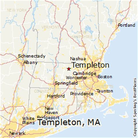 templeton ma map